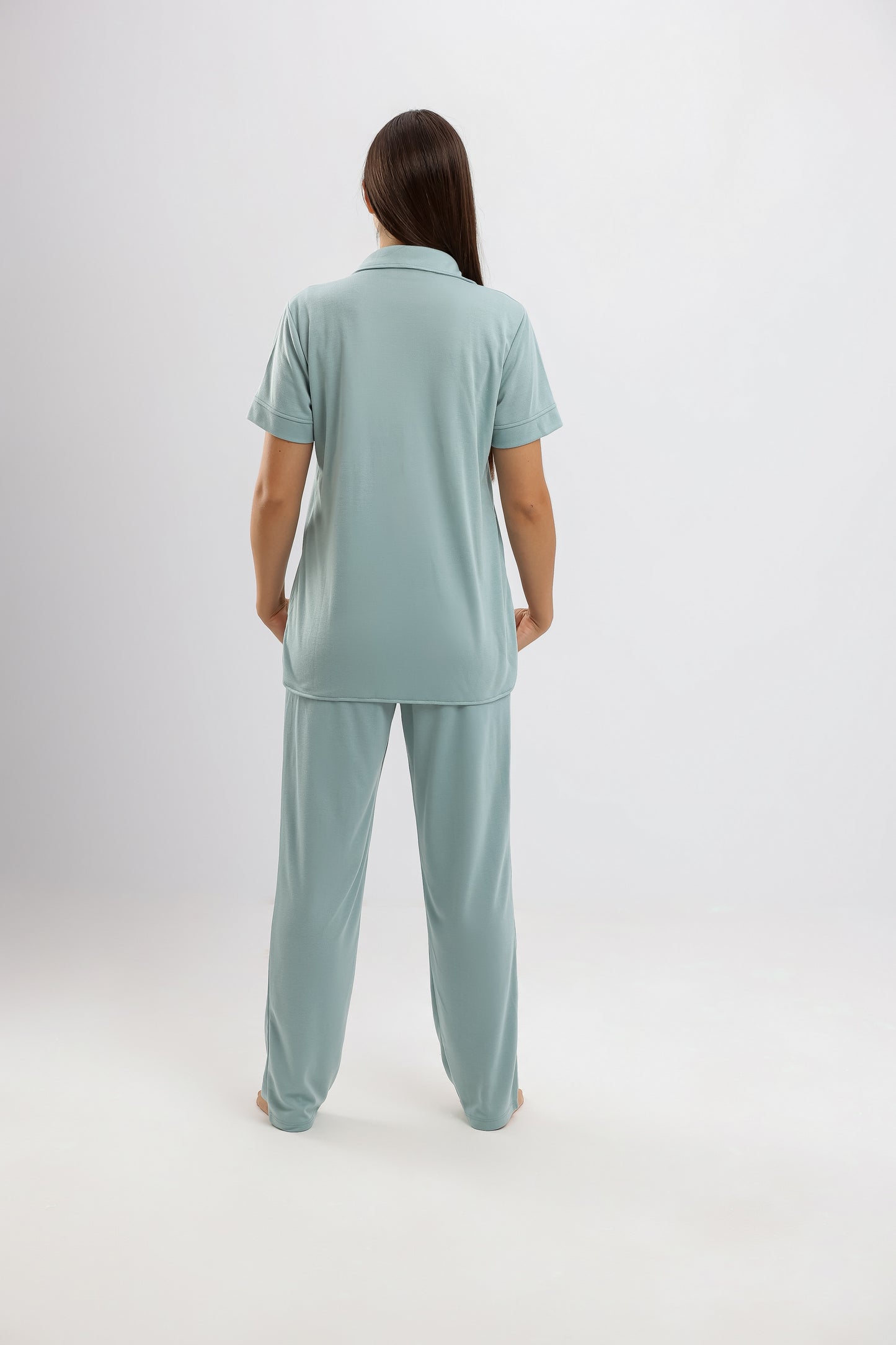Mint Summer Full Pyjama Grey