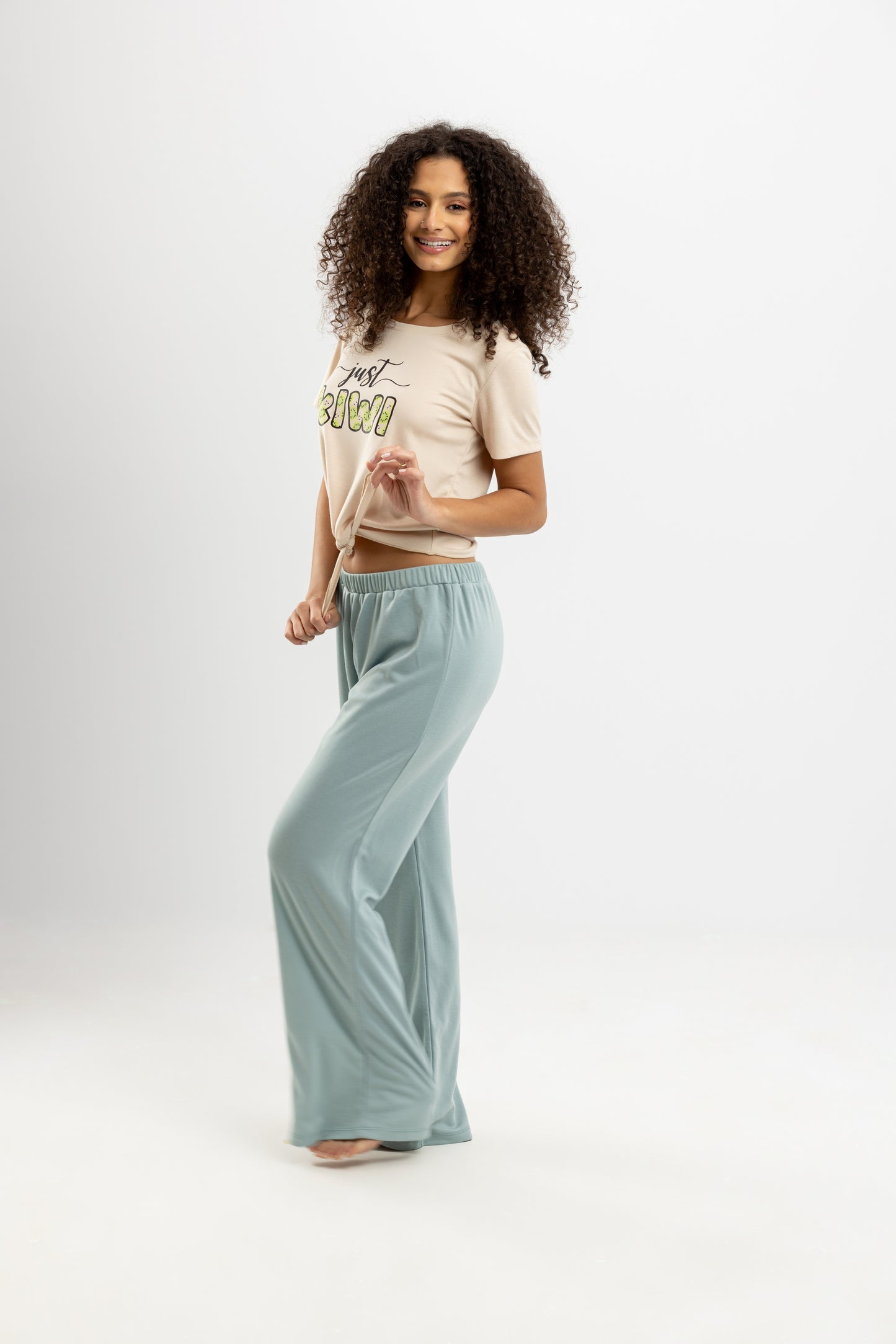 Mint Summer Full Pyjama Biege