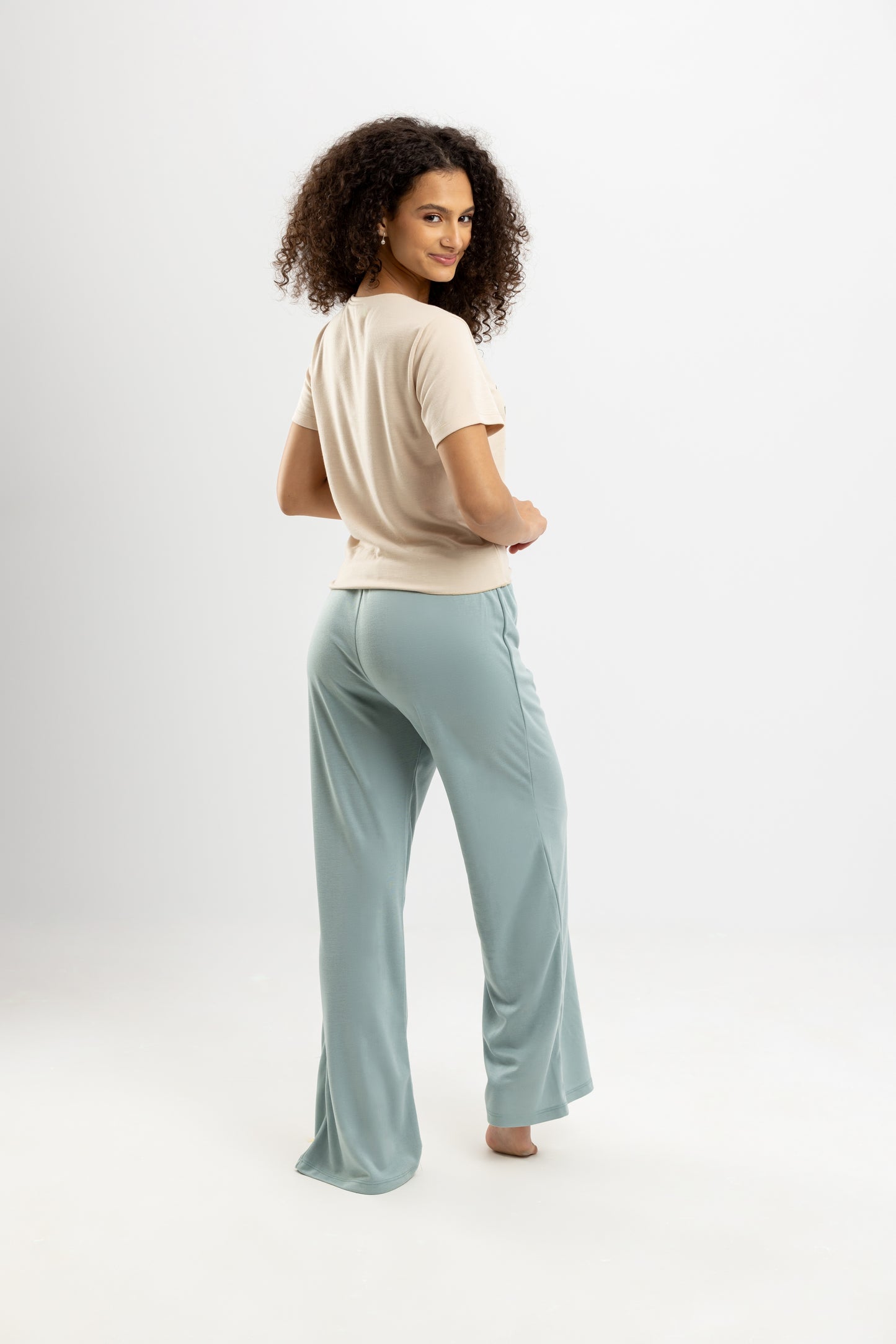 Mint Summer Full Pyjama Biege