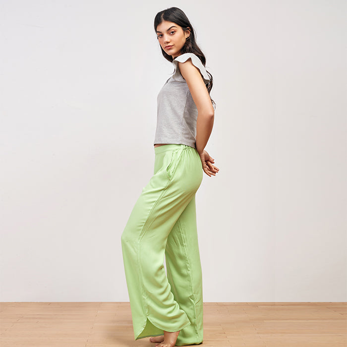 Fanty Summer Full Pyjama with wide leg trousers