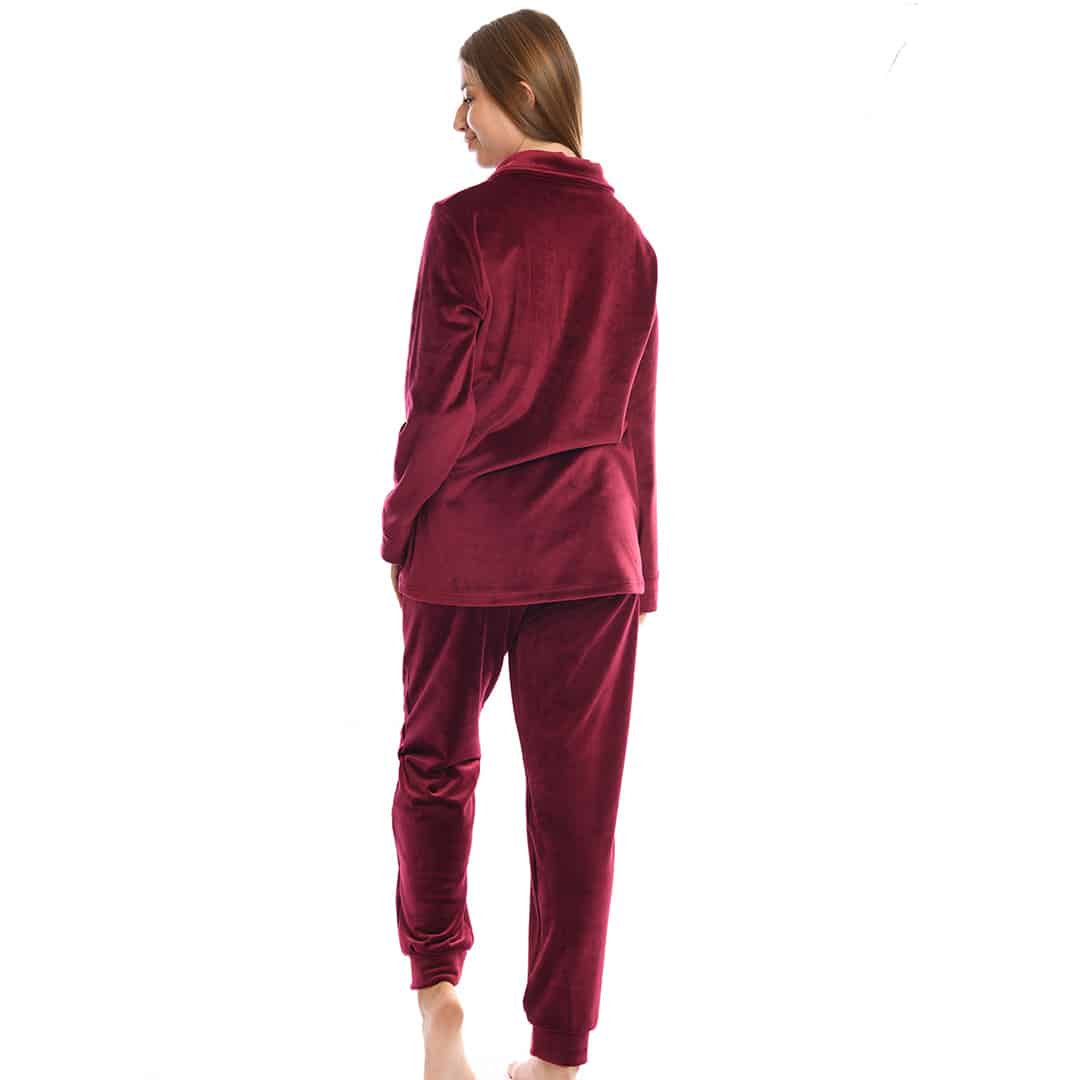 Pink and Red Winter Full Pyjama
