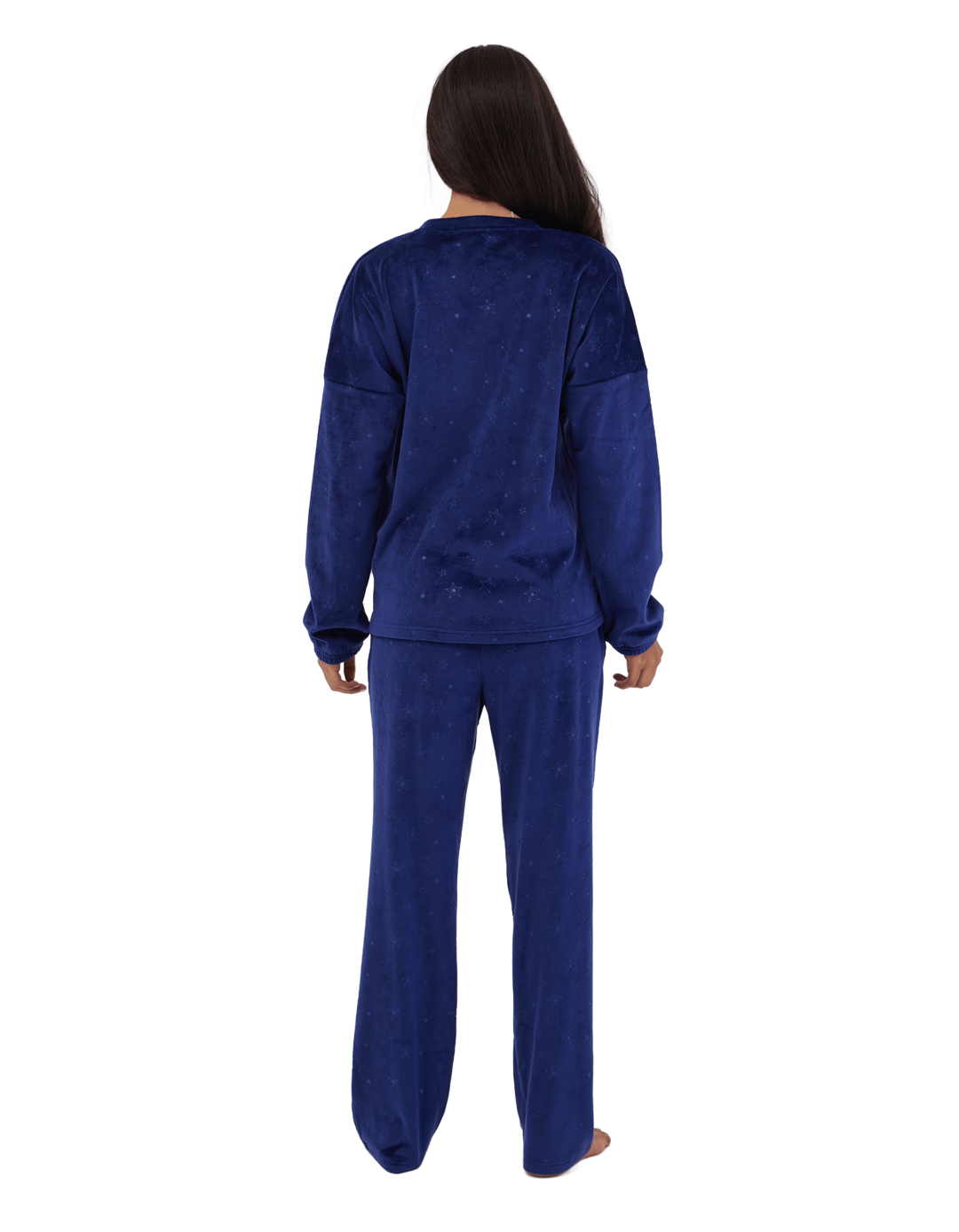 Stars Full Winter Pyjama Blue