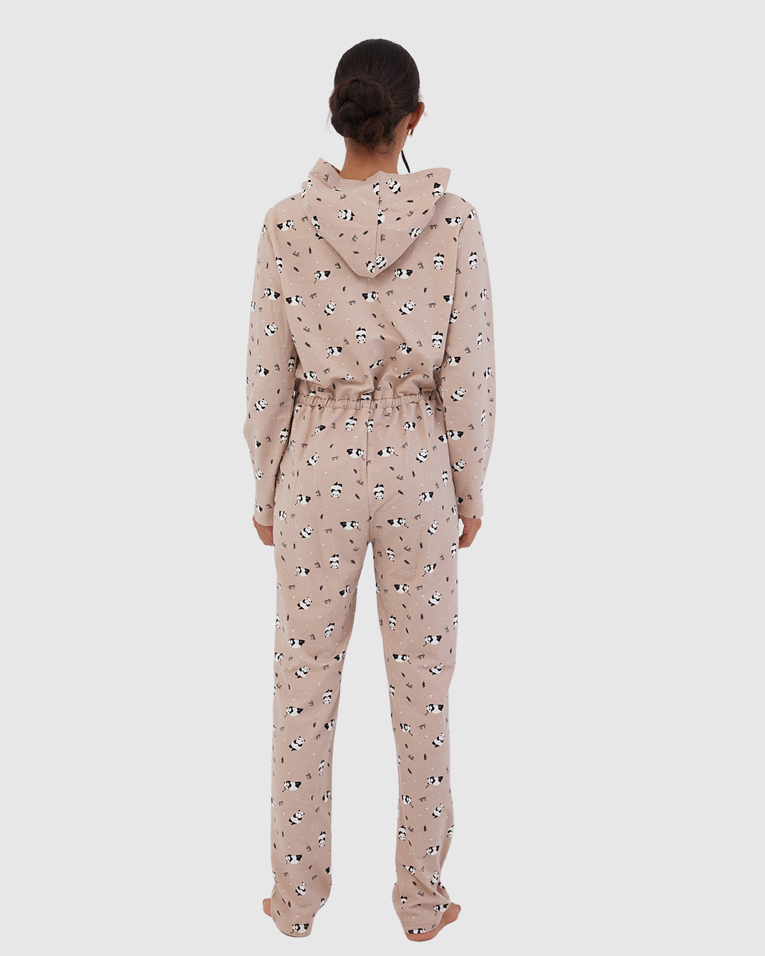 Panda Winter Jumpsuit Beige