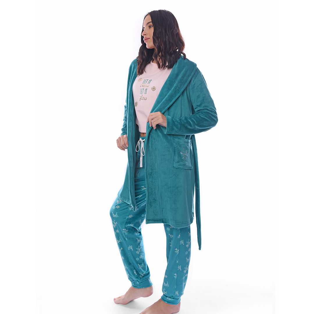 Green Christmas Robe
