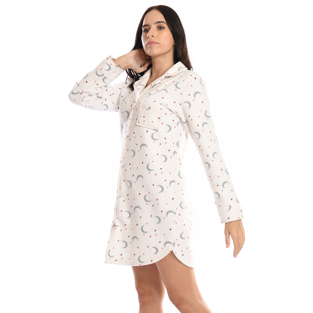 Dreamy Night Shirt White