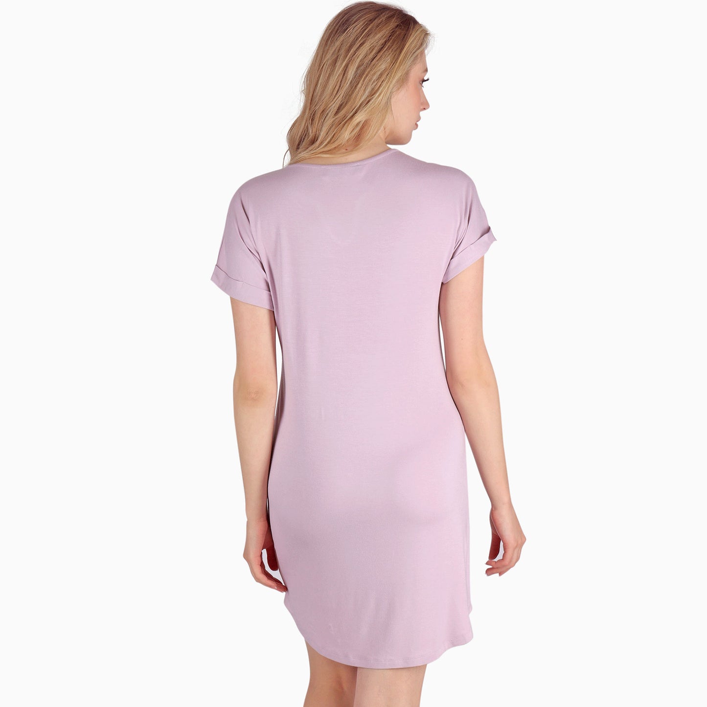 Lavender Summer Nightshirt V.Neck