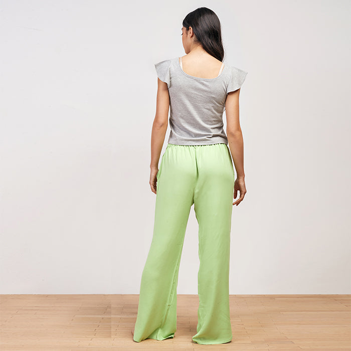 Fanty Summer Full Pyjama with wide leg trousers