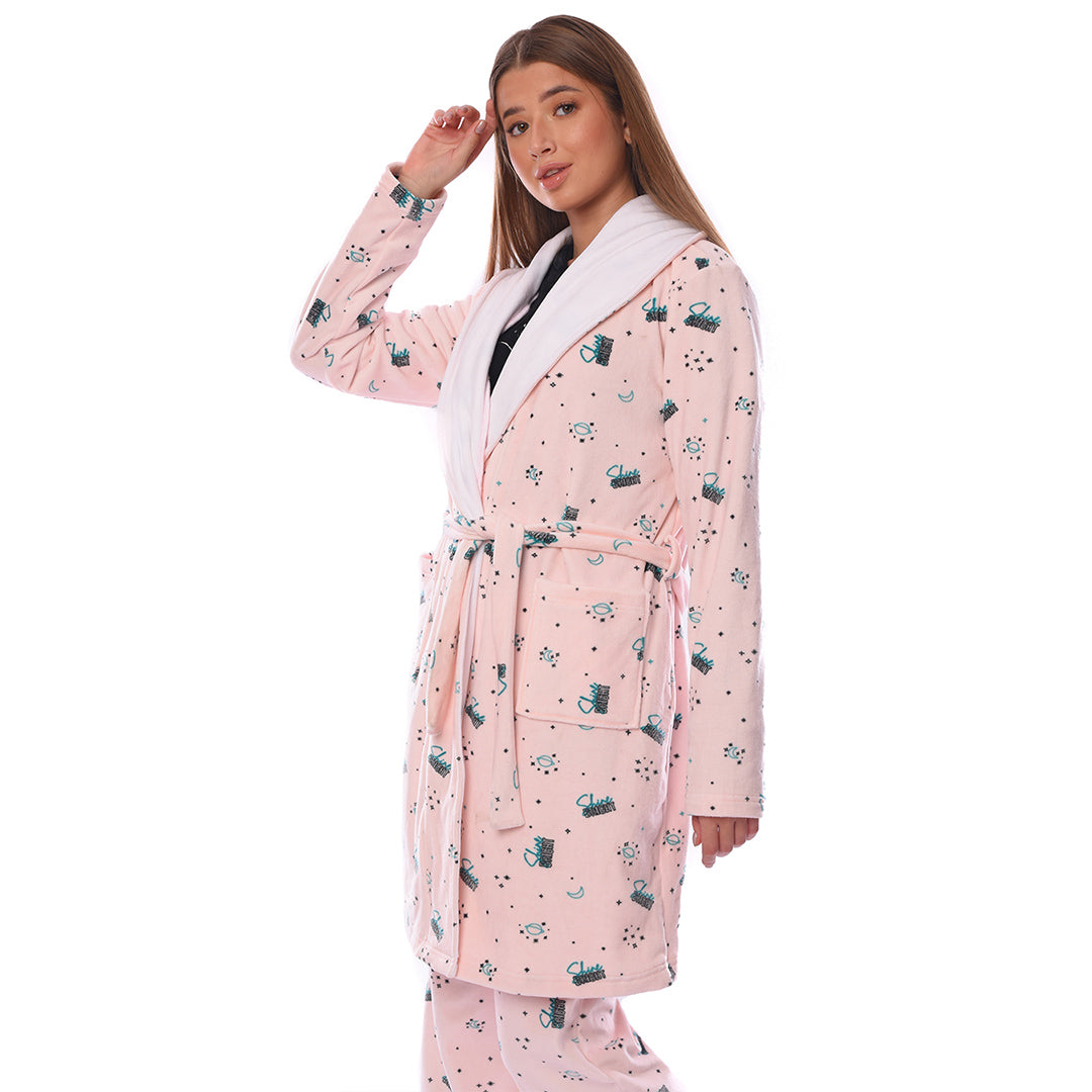 Shine Bright Winter Robe Velour
