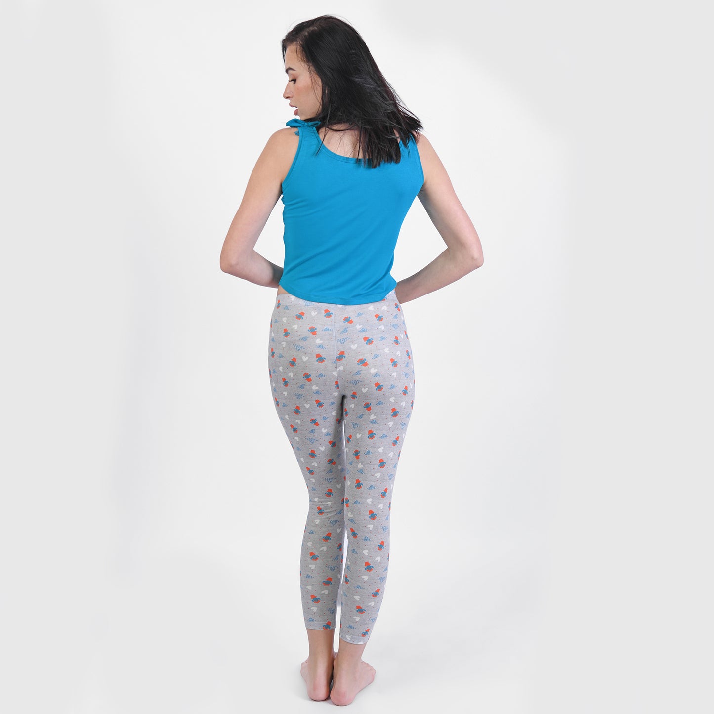 Cactues Summer Full Pyjama Blue