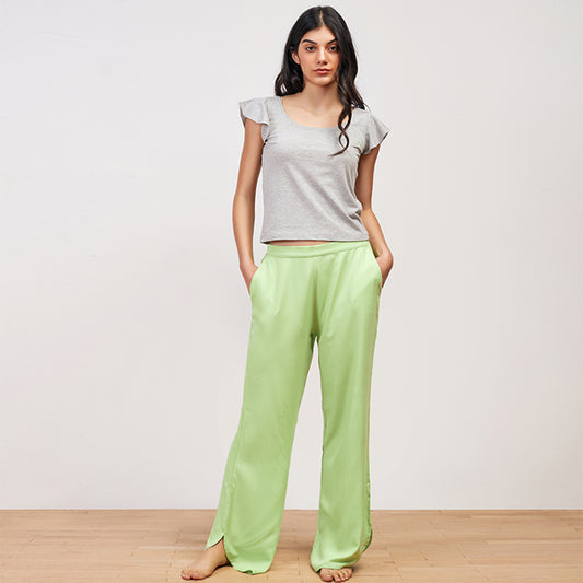Fanty Summer Full Pyjama with wide leg trousers
