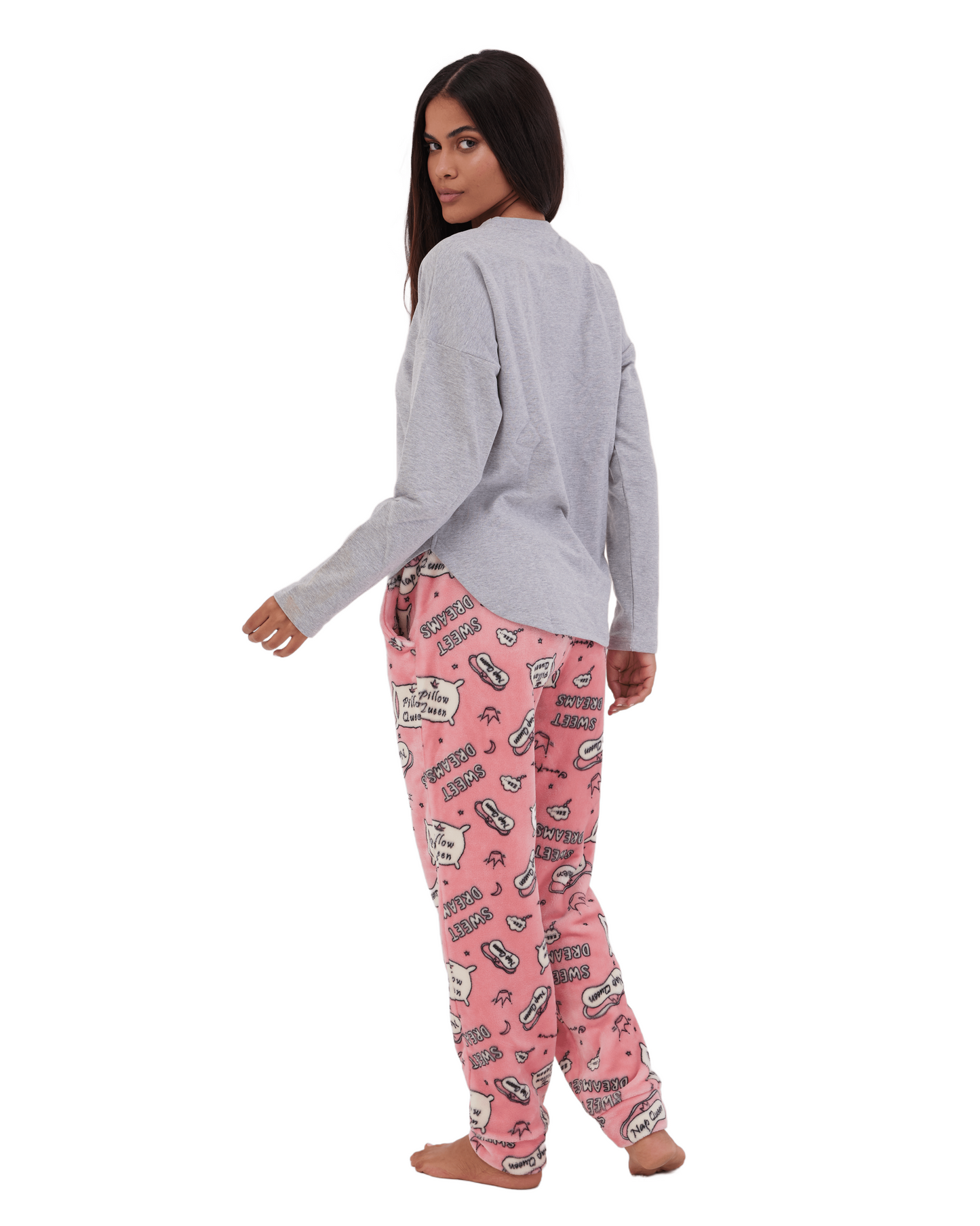 Nap Queen Winter Full Pyjama Gray