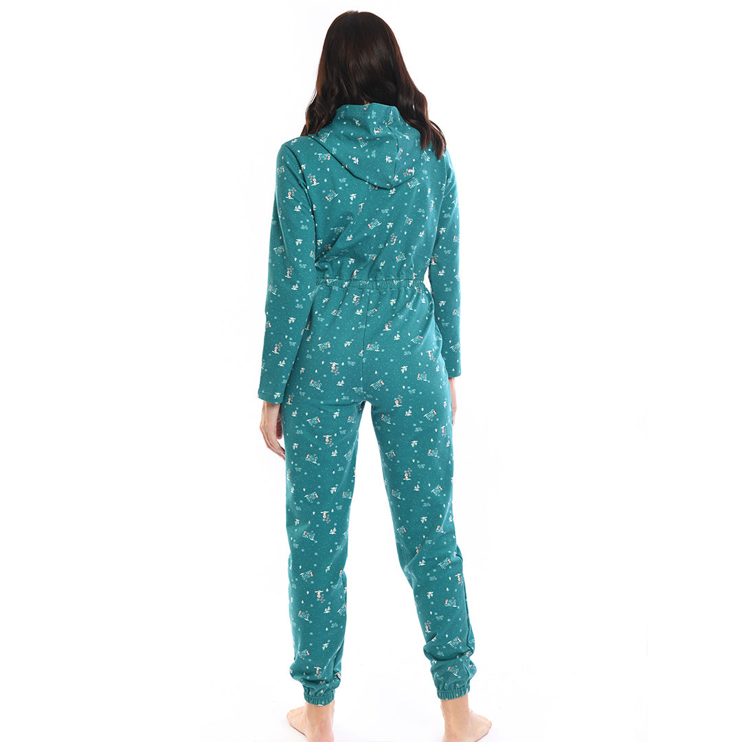 Iceman Jumpsuit Melton -Teal