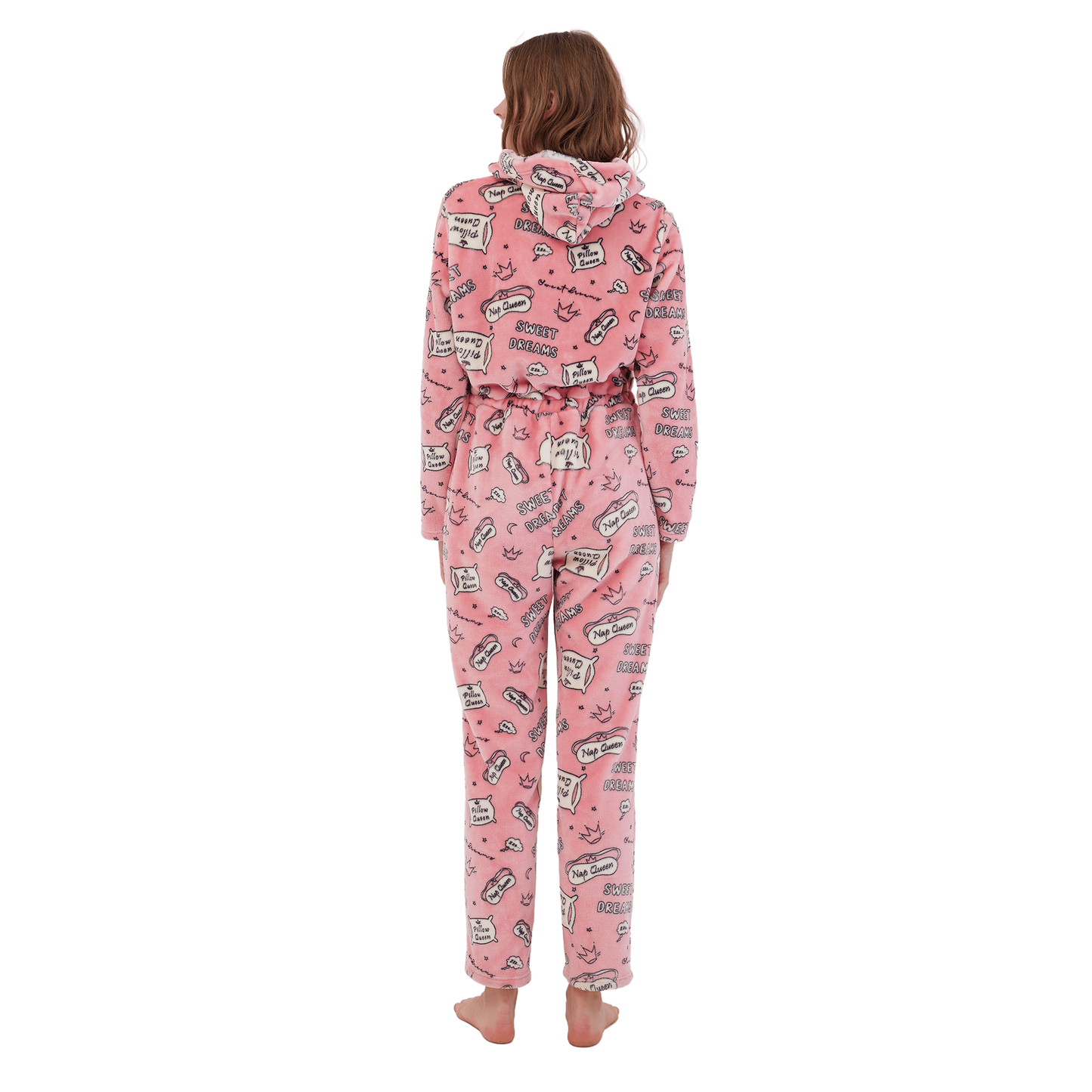 Nap Queen Winter Jumpsuit Pink