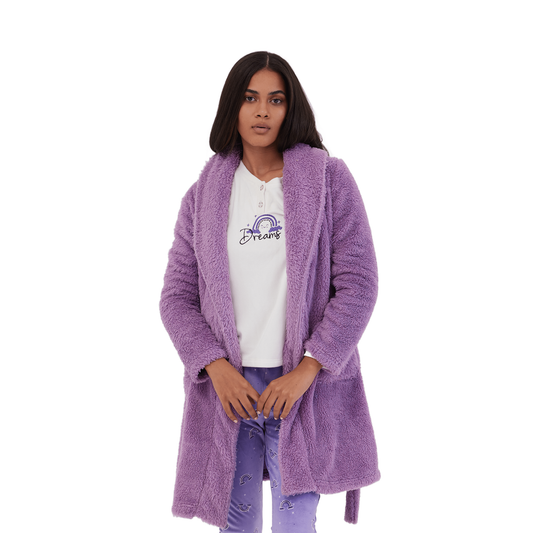 Polar Lavender Winter Long sleeves Robe Move