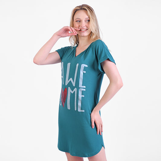 Hippo Nightshirt Short Sleeve Lycra