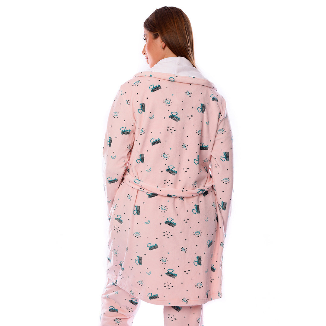 Shine Bright Winter Robe Velour